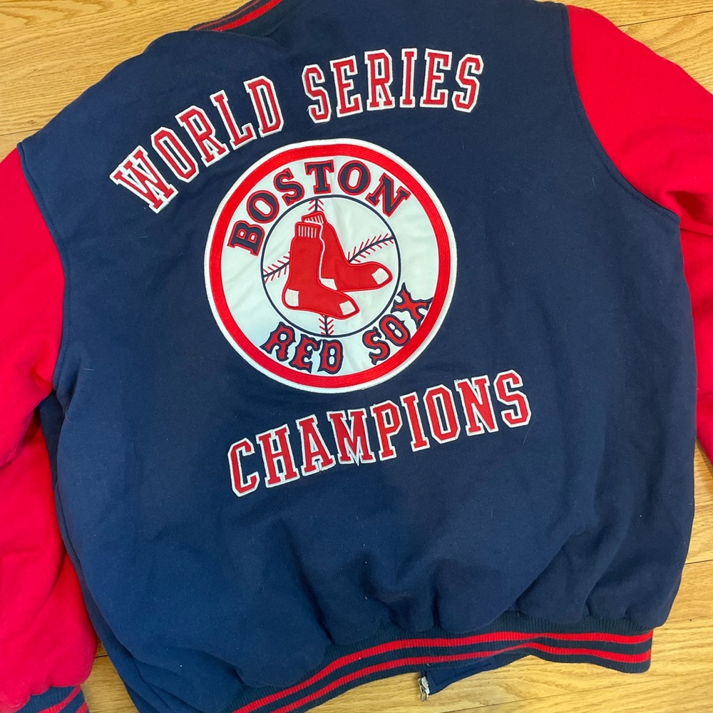 Boston Red Sox World Series champions varsity jacket - Picture 8 of 8